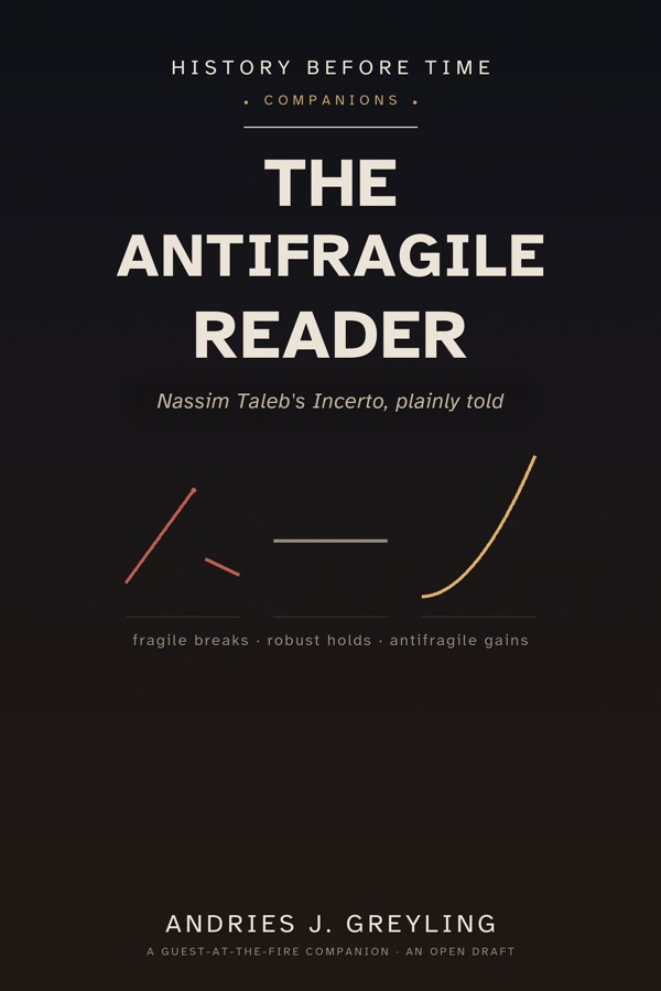 The Antifragile Reader cover