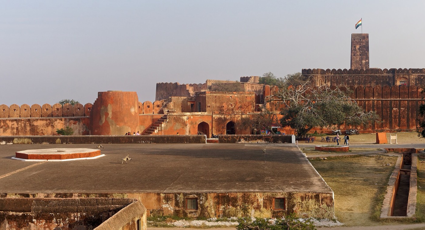 Jaigarh Fort above Amber — the Rajasthan node.