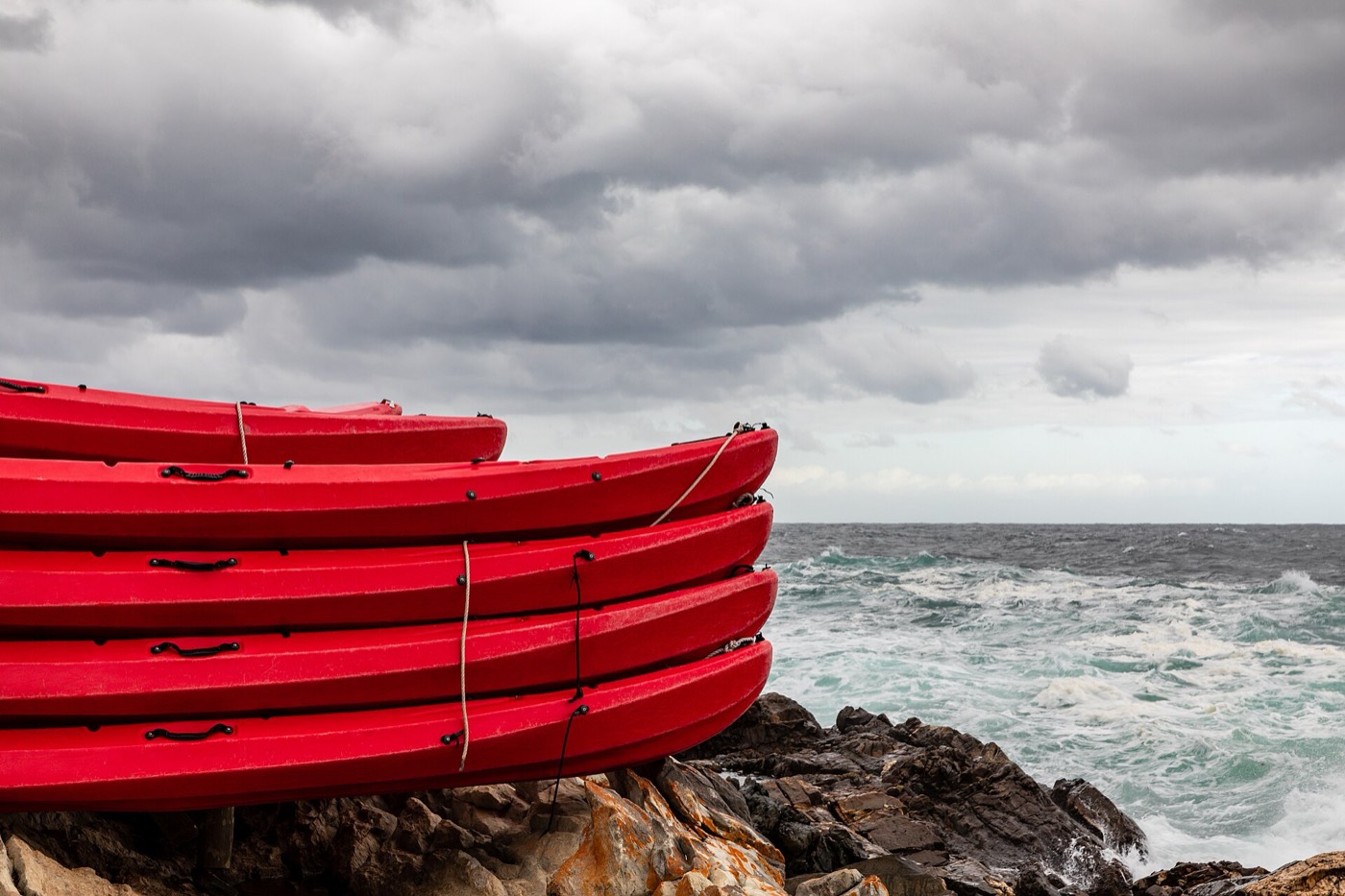 The Tsitsikamma — the Klasies River caves' wild shore.