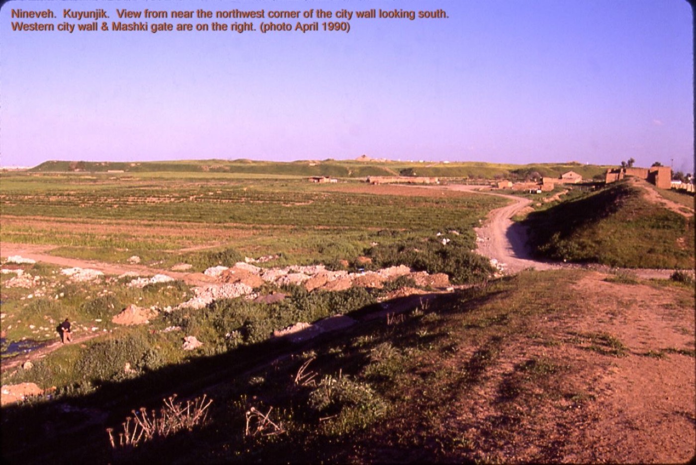 Kuyunjik mound at Nineveh